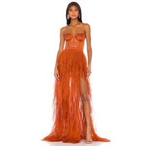COPY - For Love & Lemons X REVOLVE Bustier Gown Special S